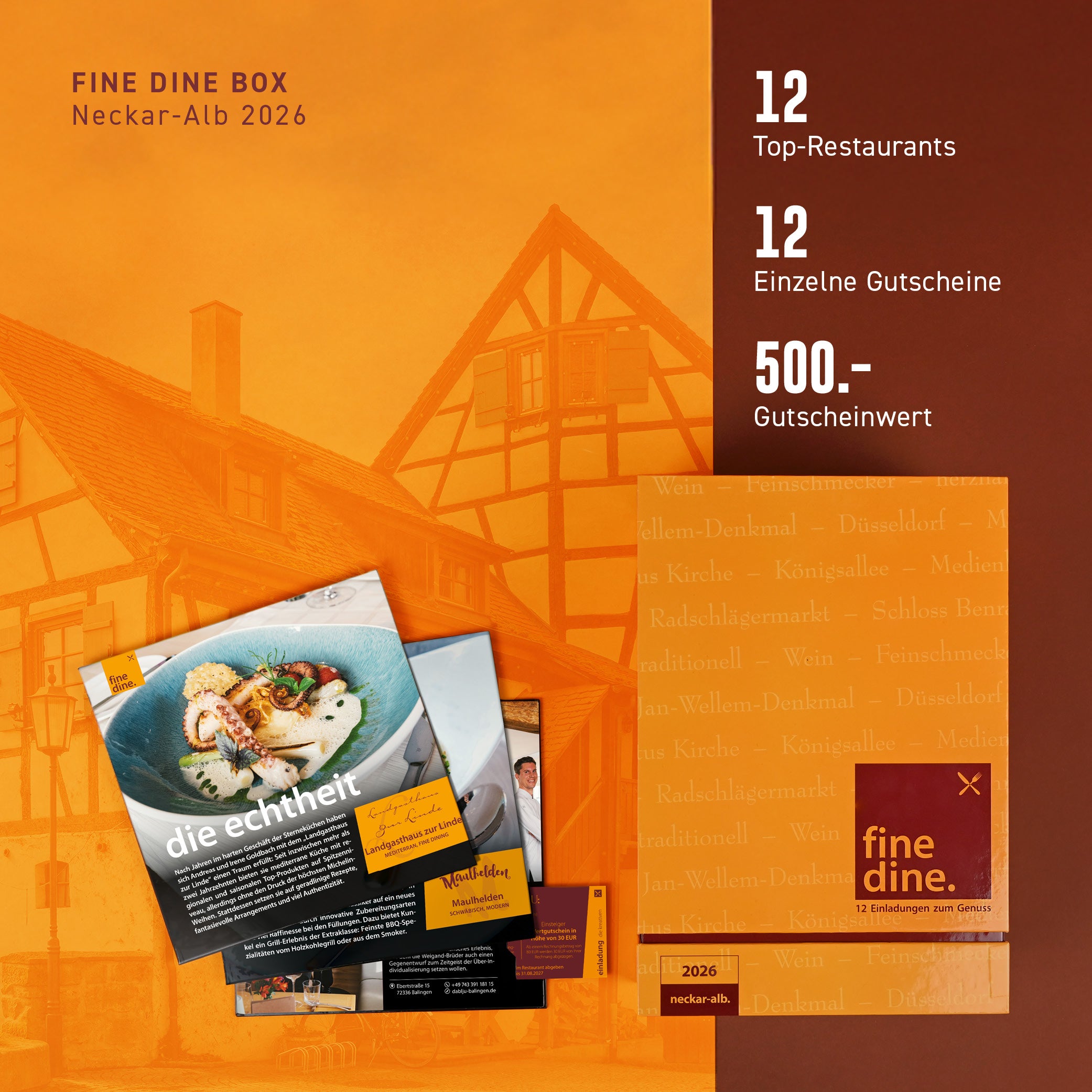 FINE DINE® Box Neckar-Alb 2026